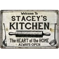 thumbnail image 1 of STACEY'S Kitchen Farmhouse Sign 16 x 24 Matte Finish Metal 116240033214, 1 of 1