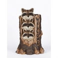 thumbnail image 1 of Hi-Line Gift Ltd 75638-A Stacking Raccoon Welcome Sign (Hi-Line Exclusive), 1 of 2
