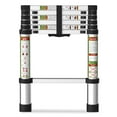 thumbnail image 1 of STACOO 6.5FT Telescopic Ladder, 330lb Capacity Aluminum Telescoping Ladder with Non-Slip Feet, Lightweight Portable Extension Ladder for Household/Outdoor Work, 1 of 12