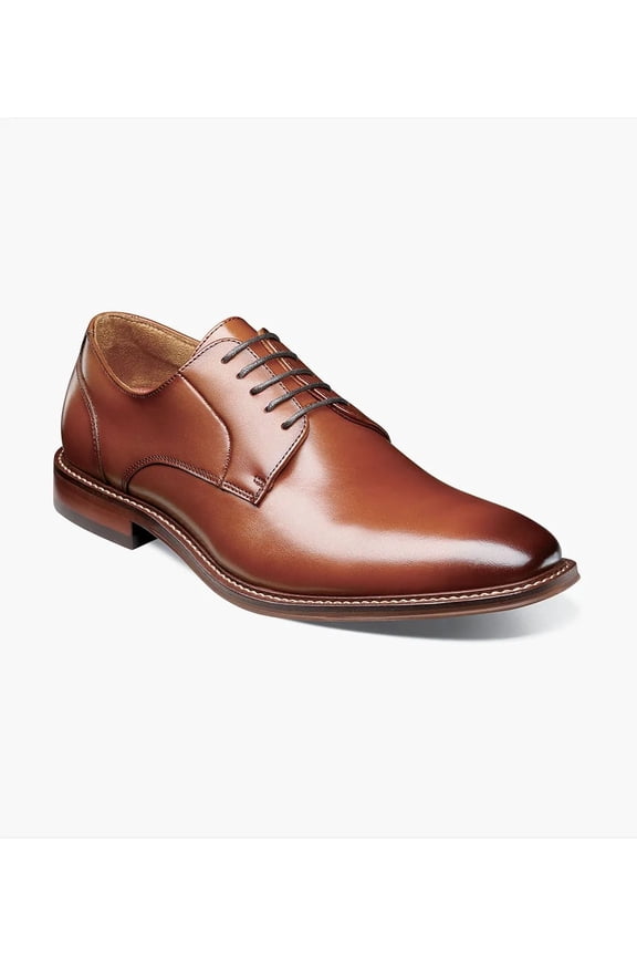 Marlton Plain Toe Oxford Men's Shoes Cognac 25490-221