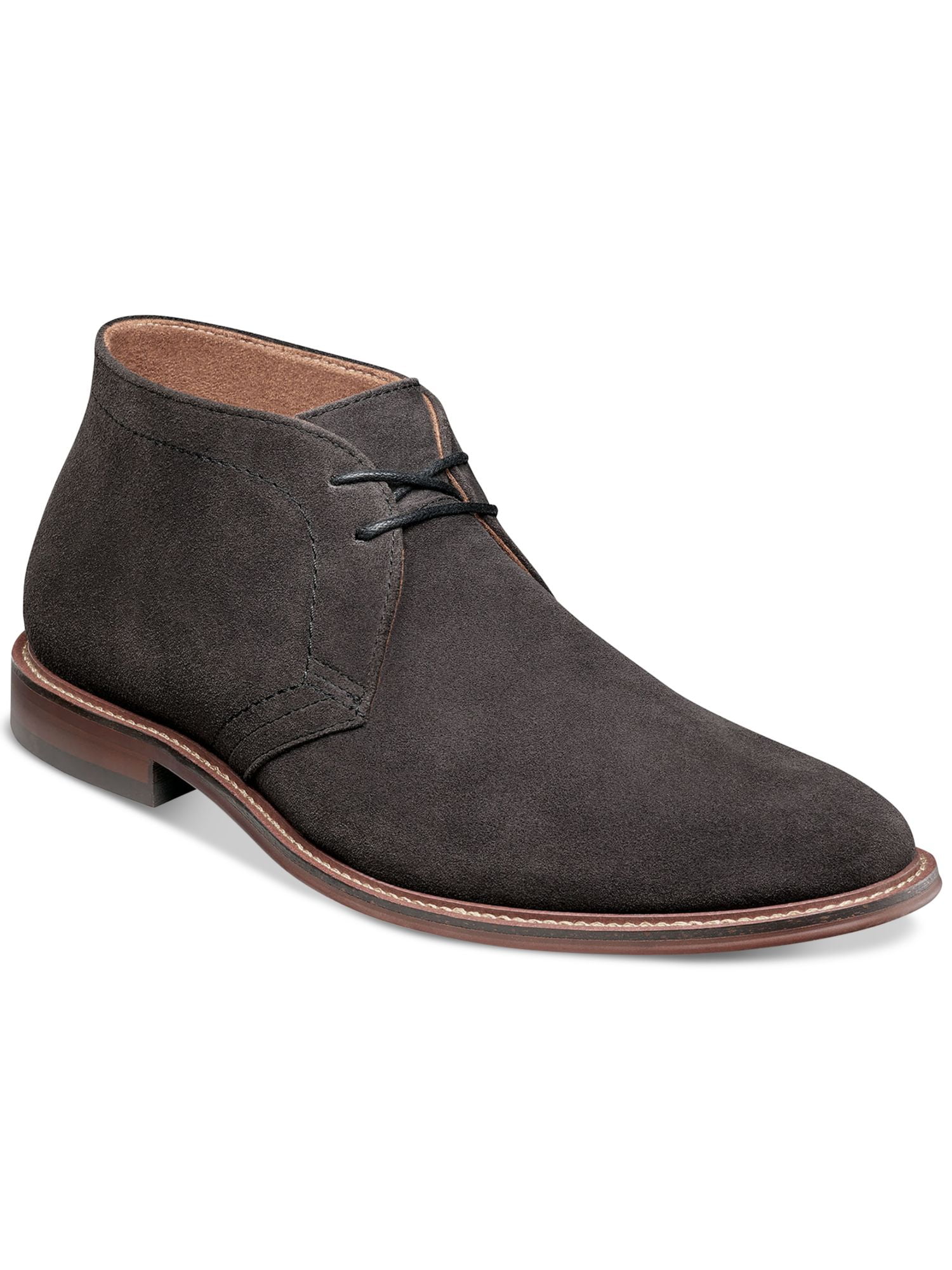 TOMMY HILFIGER Mens Black Cushioned Rawstin Cap Toe Lace-Up Dress Chukka Boots M