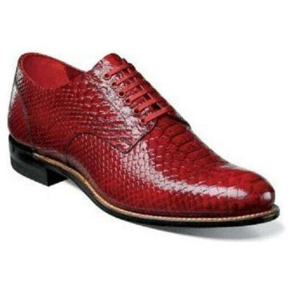 STACY ADAMS Mens Madison 9.5 Red - 055