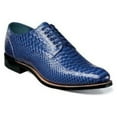 thumbnail image 1 of Stacy Adams Madison Anaconda Leather Men's Shoes Blue 00055-400, 1 of 7