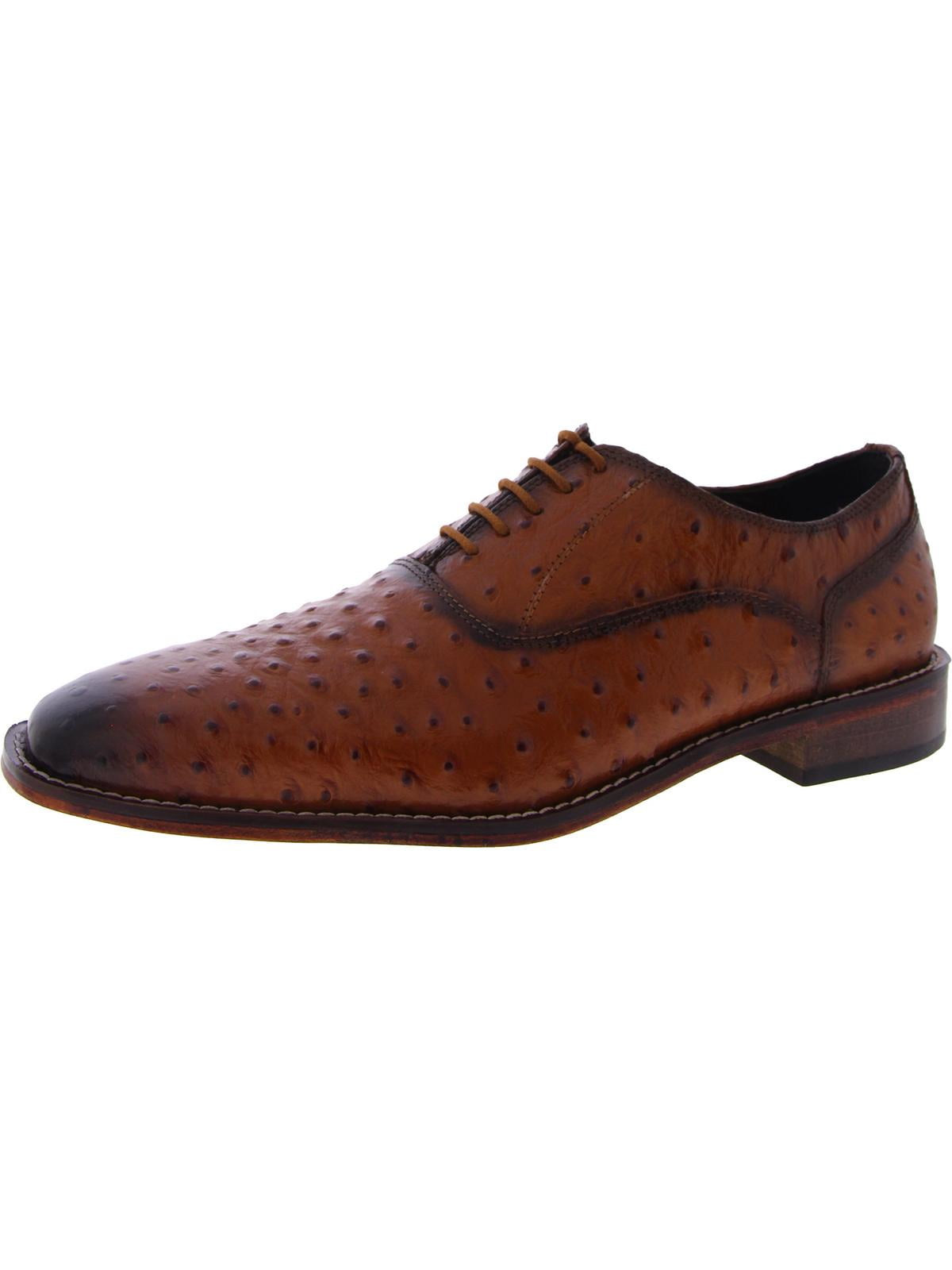 Stacy Adams Mens Roselli Leather Embossed Oxfords Walmart