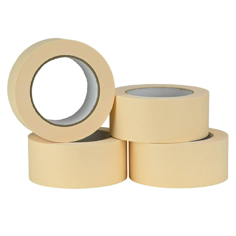 STADEA 2 Inch Wide White Masking Tape General Purpose Multi Surface High  Performance Roll 55 Yard Long
