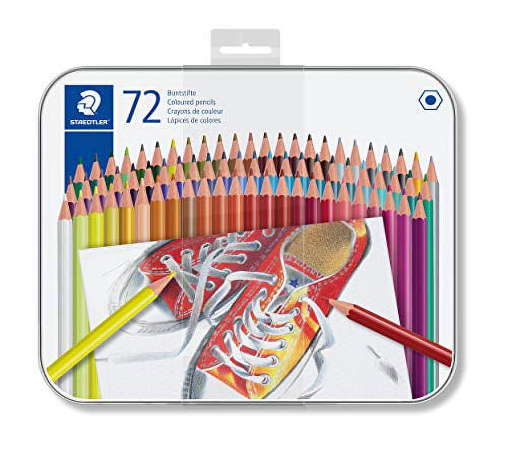 STAEDTLER 175 M72 Coloured Pencils, Assorted Colour, Pack of 72