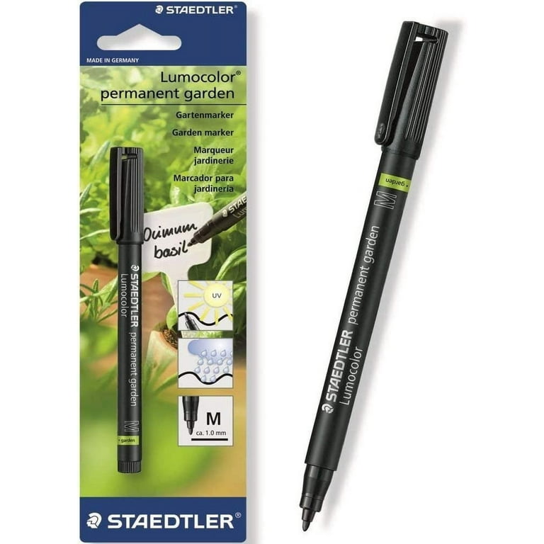 Staedtler Garden Marker Pen Permanent Outdoor Marker Pack of 2
