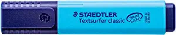 STAEDTLER Textsurfer Classic 364 Highlighter - Blue, Pack of 10