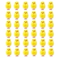 thumbnail image 1 of STAGA 36Pcs Cute Simulation Mini Easter Chicks Fuzzy Fluffy Yellow Chicken for Easter Egg Hunt Basket Filler Party Favors Decoration Kids Learning Toys, 1 of 9