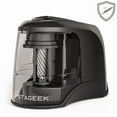 thumbnail image 1 of STAGEEK Electric Pencil Sharpener, Automatic Pencil Sharpener Plug in for No.2,Colored Pencils(6-8mm), USB or Battery Operated Pencil Sharpener for Office, Home (Black), 1 of 8