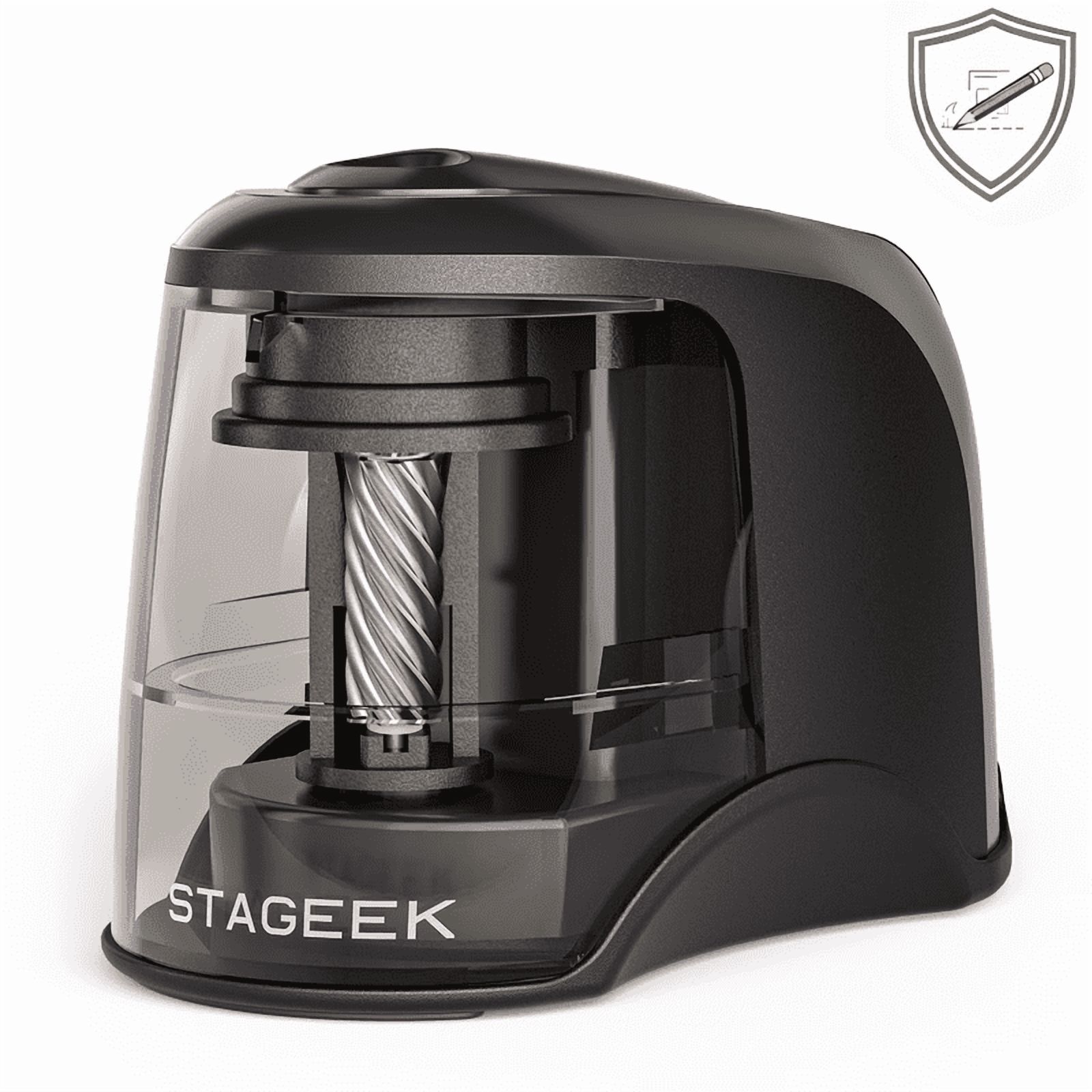 STAGEEK Electric Pencil Sharpener Black: What Stands Out on Walmart