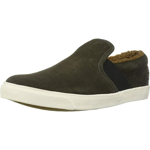STAHEEKUM MEN'S GREENWOO PLUSH LINED SUEDE SLIP ON SNEAKER SLIPPER sz 11 M SMOKE 9034281