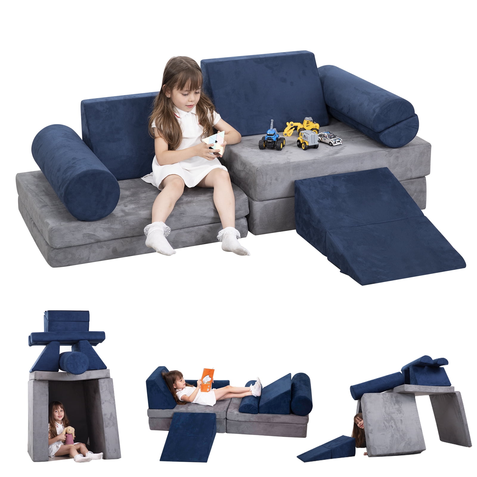 Marshmallow Furniture Kids 2-in-1 Flip Open Foam Compressed Sofa Bed Frozen 2 5eb9774b3d5ba51240b4c5c1
