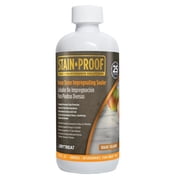 STAIN PROOF Dense Stone Impregnating Sealer, 32 fl oz   Water & Stain Protection for Granite, Marble, Limestone, Tile & Grout, Natural Finish
