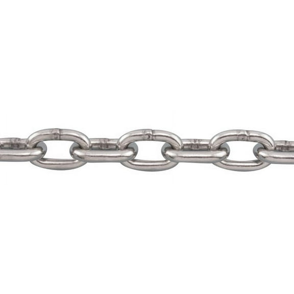 STAINLESS CHAIN ECONOMY IMPORT, INDUSTRIAL CHAIN, 304 3/16" (S660-05)