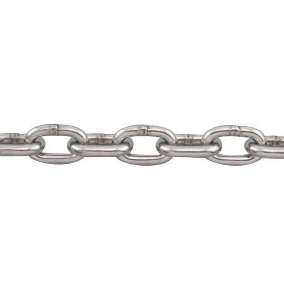 STAINLESS CHAIN ECONOMY IMPORT, INDUSTRIAL CHAIN, 316 1/4" (S660-A-06)
