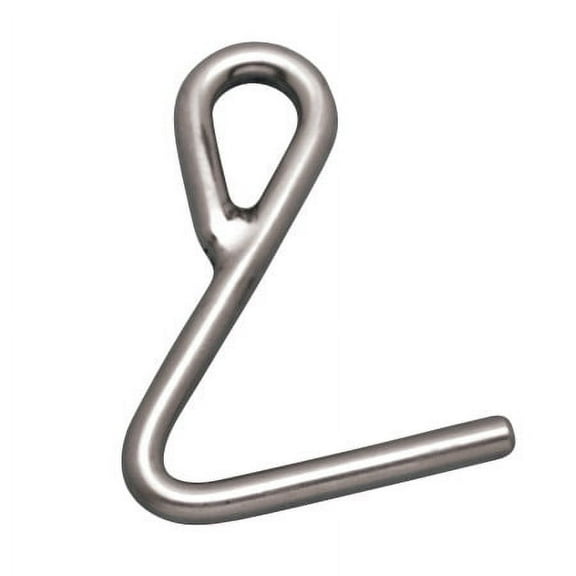 STAINLESS CUNNINGHAM HOOK, 1/4" X 2-9/16", 316 SS