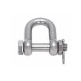 thumbnail image 1 of STAINLESS FORGED D SHACKLE WITH BOLT, 3/4" 316 SS, 1 of 2