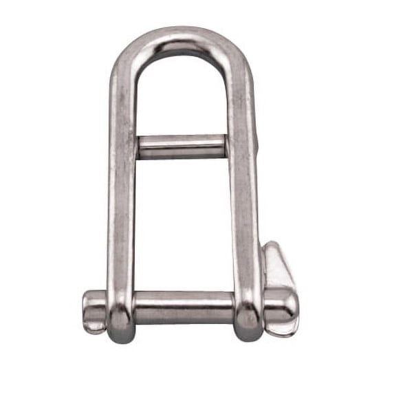STAINLESS HALYARD SHACKLE WITH KEY PIN 5/16" GRADE 316 SS