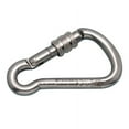 thumbnail image 1 of STAINLESS HARNESS CARABINER CLIP SCREW LOCK, 5/16" X 3-3/8", 316 SS, 1 of 2