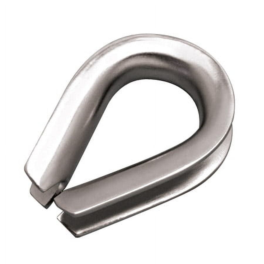 STAINLESS HEAVY DUTY THIMBLE 5/8" 316 SS