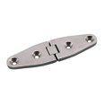 thumbnail image 1 of STAINLESS HEAVY DUTY WIDE STRAP HINGE 6", 316 SS, 1 of 2