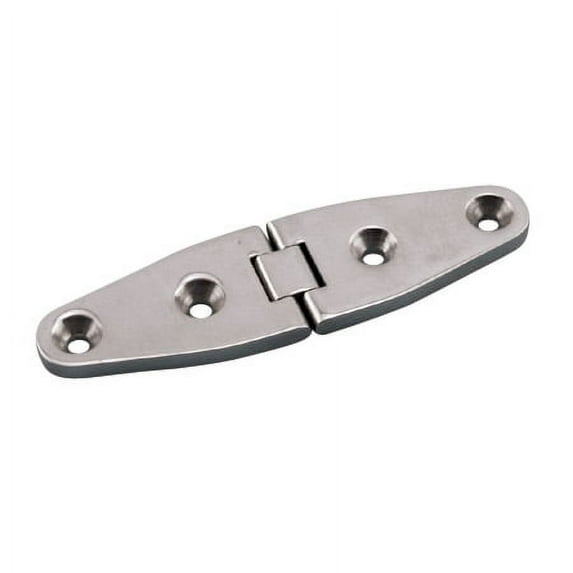 STAINLESS HEAVY DUTY WIDE STRAP HINGE 6", 316 SS