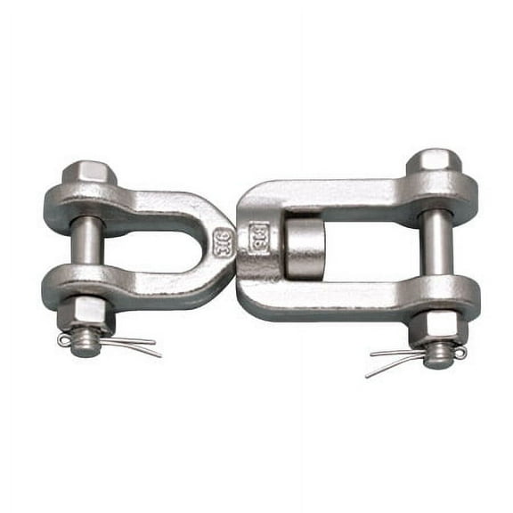 STAINLESS JAW & JAW SWIVEL, 1/4", FED SPEC 316 SS