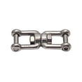 thumbnail image 1 of STAINLESS JAW & JAW SWIVEL WITH NO SNAG PIN, 1/4", 316 SS, 1 of 2