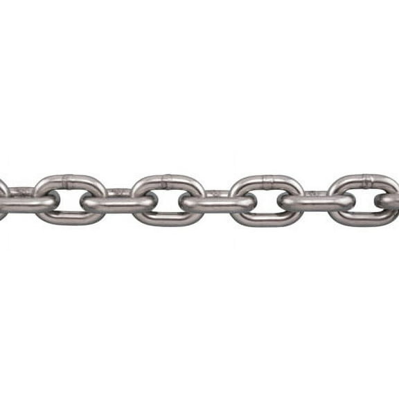 STAINLESS LIFTING CHAIN (S5) 1/2" 316L SS (SOLD PER FOOT)