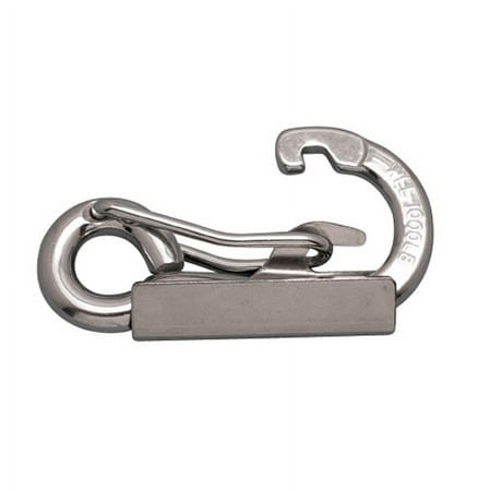 STAINLESS MOORING HOOK KIT INCLUDES HOLDER + 5" CLIP 316 SS