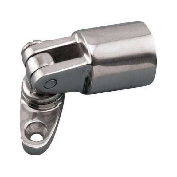 STAINLESS MULTIDIRECTIONAL TOP HINGE 7/8", 316 SS BOAT HARDWARE, BIMINI HARDWARE