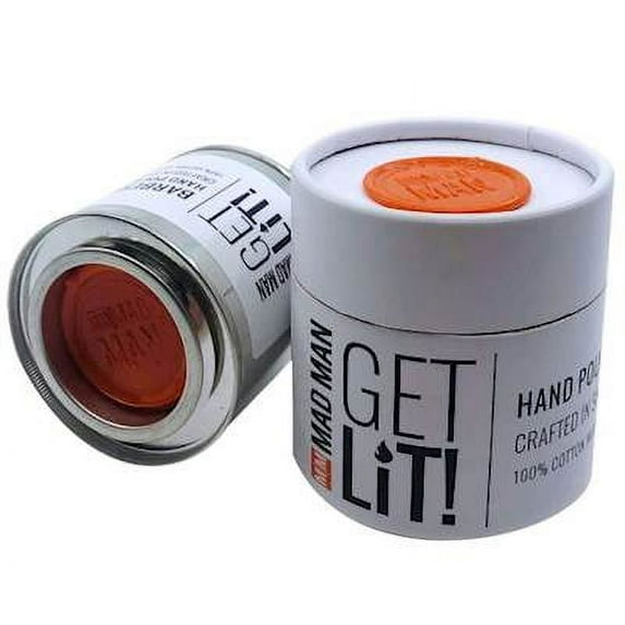 STAINLESS Mad Man Hand Poured 3.75 oz Scented Candle