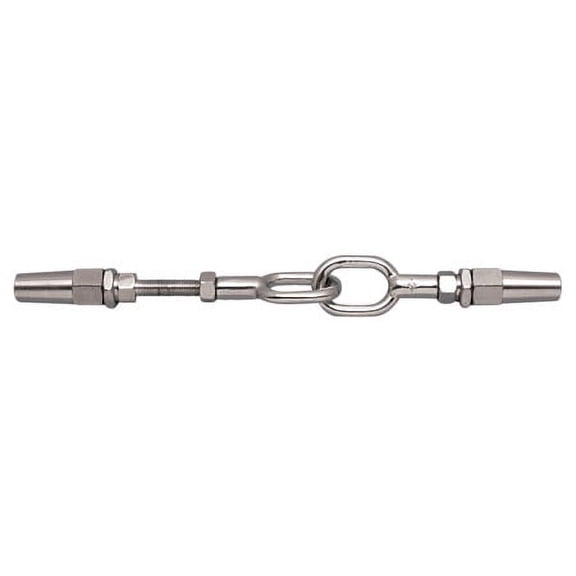 STAINLESS QUICK ATTACH DOUBLE GATE EYE 5/16" X 3/16" 316SS