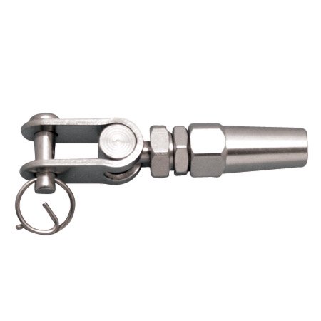 STAINLESS QUICK ATTACH TOGGLE MECHANICAL FITTING, 1/4" X 1/8", 316 SS