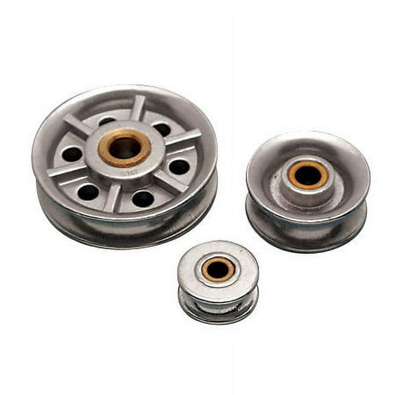 STAINLESS ROPE SHEAVE (BUSH), 2" X 3/8", 304 SS