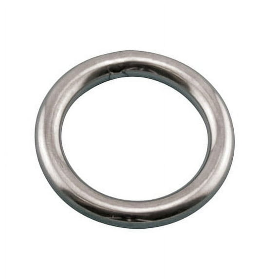 STAINLESS ROUND RING,RIGGING RING, 1/4" X 3", 304 SS