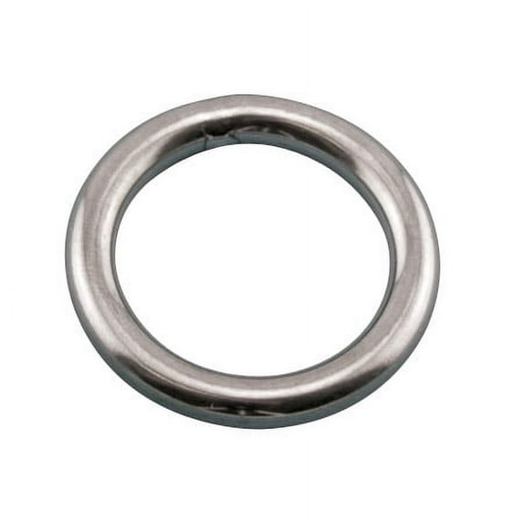 STAINLESS ROUND RING,RIGGING RING, 3-1/8" X 4", 316 SS