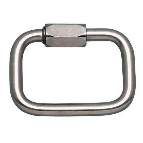 STAINLESS SQUARE QUICK LINK, 1/2", 316 SS