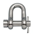 thumbnail image 1 of STAINLESS STEEL 316-NM ROUND PIN CHAIN SHACKLE 7/16" (S0115-RP12), 1 of 2