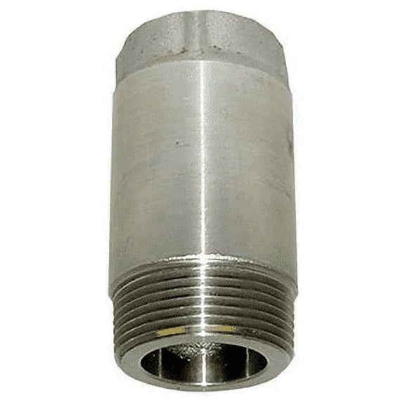 STAINLESS STEEL CHECK VALVE 1" FPT x1.25" MPT