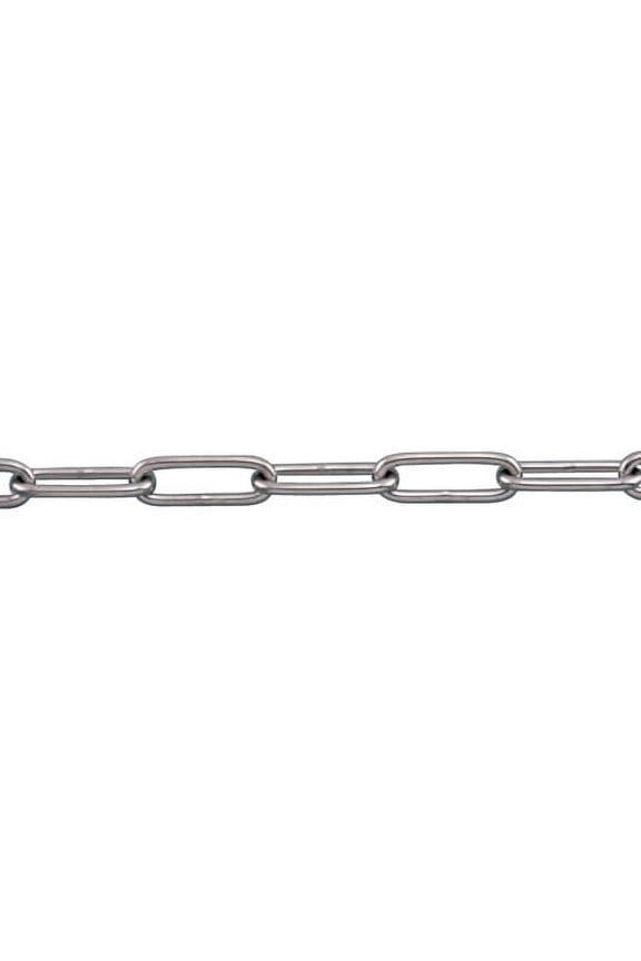 STAINLESS STEEL LONG LINK CHAIN 304L (S6) 3/16" (S0606-0005)