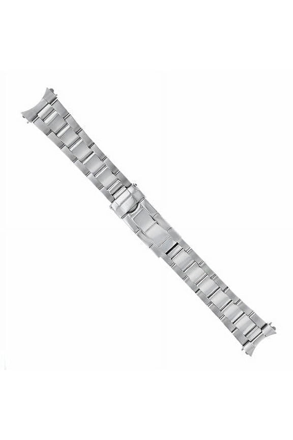 STAINLESS STEEL OYSTER WATCH BAND FOR ROLEX SUBMARINER, GMT II SOLID END P/C