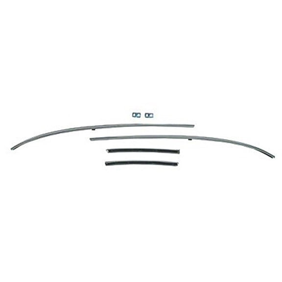 STAINLESS STEEL ROOF RAIL INNER WEATHERSTRIP CHANNEL SET
