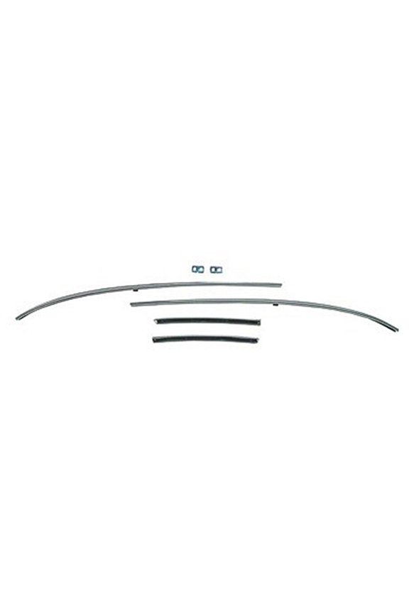STAINLESS STEEL ROOF RAIL INNER WEATHERSTRIP CHANNEL SET