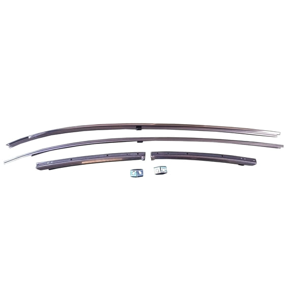 STAINLESS STEEL ROOF RAIL INNER WEATHERSTRIP CHANNEL SET