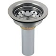 thumbnail image 1 of STAINLESS STEEL SINK STRAINER WITH BRASS TAILPIECE, CHROME-PLATED per 5 Each, 1 of 1