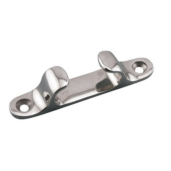 STAINLESS STRAIGHT CHOCK, DECK CLEAT, BOAT CLEAT 6" (S3406-0000)