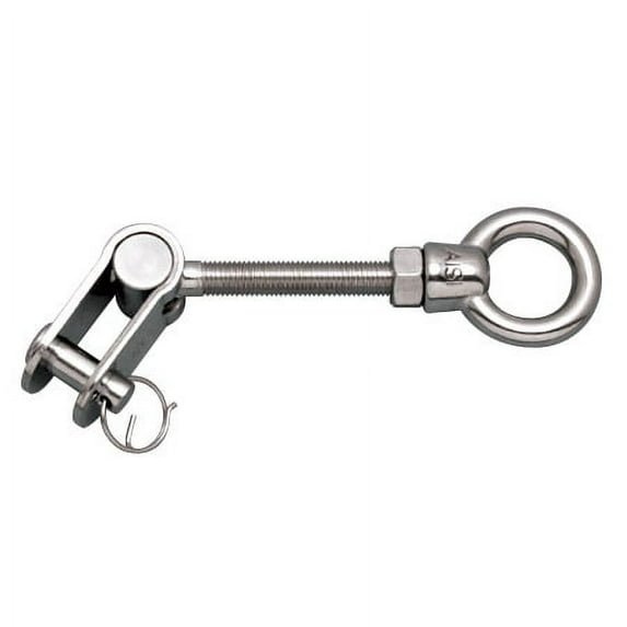 STAINLESS TOGGLE EYE, 3/8" X 6", 316 SS