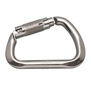 STAINLESS XL CARABINER CLIP AUTO LOCK, 1/2" X 4-1/2", 316 SS